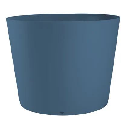 Pot à plantes Grosfillex Tokyo PVC bleu Ø80cm