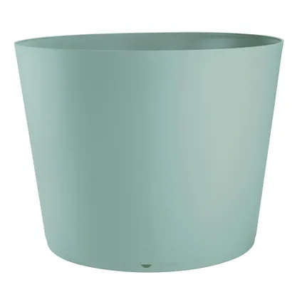 Pot à plantes Grosfillex Tokyo PVC bleu menthe Ø80cm