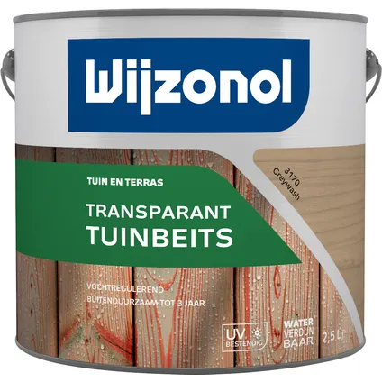 Wijzonol transparant tuinbeits 3170 grey wash 2