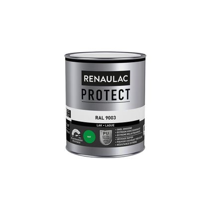 Laque Renaulac Protect RAL9003 mat 750ml
