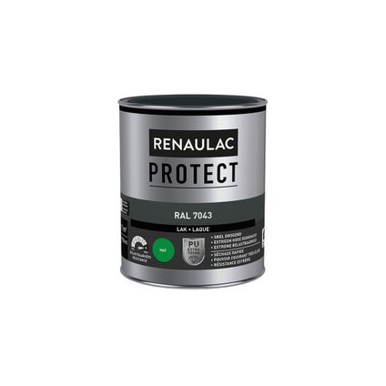 Laque Renaulac Protect RAL7043 mat 750ml