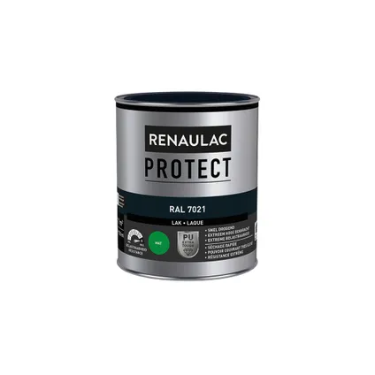 Laque Renaulac Protect RAL7021 mat 750ml