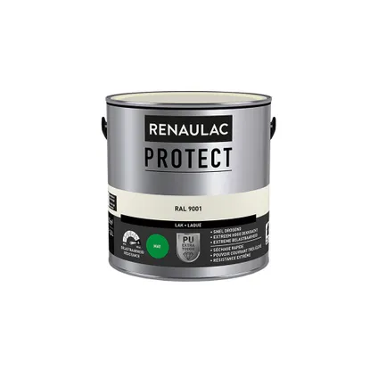 Lak Renaulac Protect RAL9001 mat 2,5L