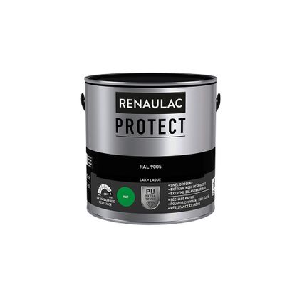Laque Renaulac Protect RAL9005 mat 2,5L