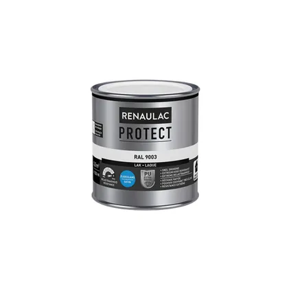 Renaulac lak Protect RAL9003 zijdeglans 250ml