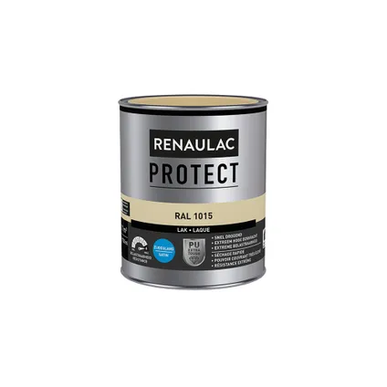 Renaulac lak Protect RAL1015 zijdeglans 750ml