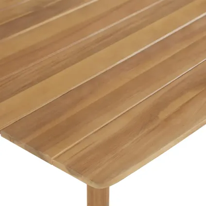 vidaXL Table de bar 120x60x105 cm Bois d'acacia massif 2