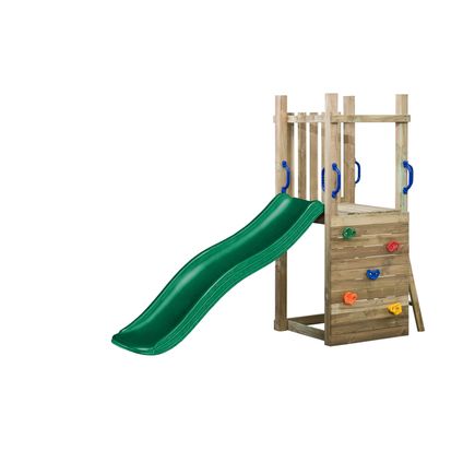 SwingKing speeltoestel Irma + glijbaan groen 70x160x175cm