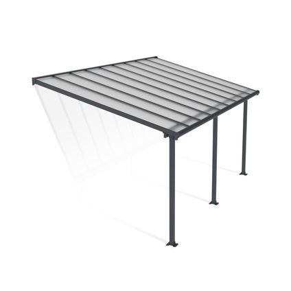 Palram - Canopia terrasoverkapping Olympia wit 546x295cm 16,1m²