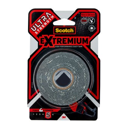 Toile de réparation haute performance 3M Scotch Extremium Ultra DT17 10mx24mm
