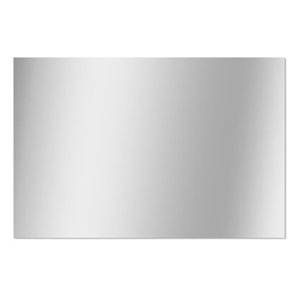 Miroir carré avec bords polis 90x60cm