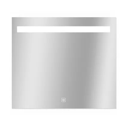 Miroir Portland rectangle avec éclairage led et capteur tactile 70x80cm 2