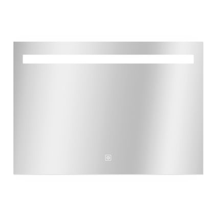 Miroir Portland rectangle avec éclairage led et capteur tactile 70x100cm