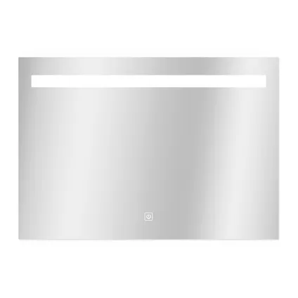 Miroir Portland rectangle avec éclairage led et capteur tactile 70x100cm