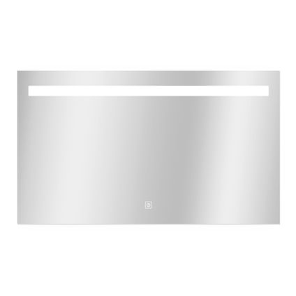 Miroir Portland rectangle avec éclairage led et capteur tactile 70x120cm
