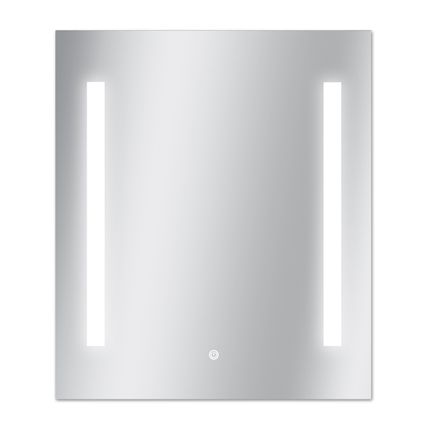 Miroir Scott rectangle avec éclairage LED et capteur tactile 70x60cm