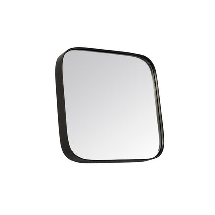 101 Woonideëen spiegel vierkant zwart 60x60cm