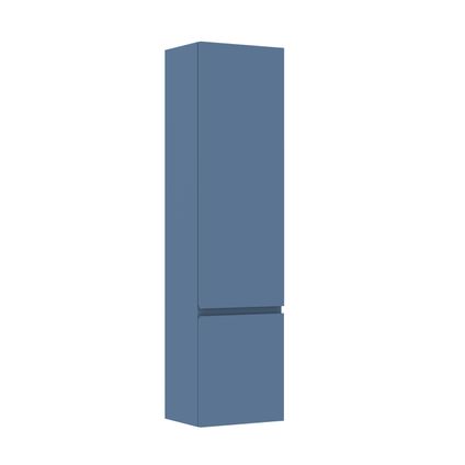 Allibert kolomkast Verso 40x156cm met 2 deuren rechts baltisch blauw mat