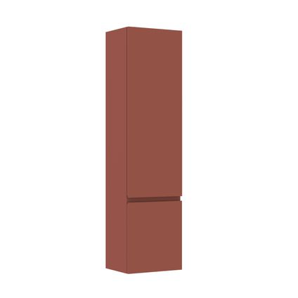 Allibert kolomkast Verso 40x156cm met 2 deuren rechts rood/terracota