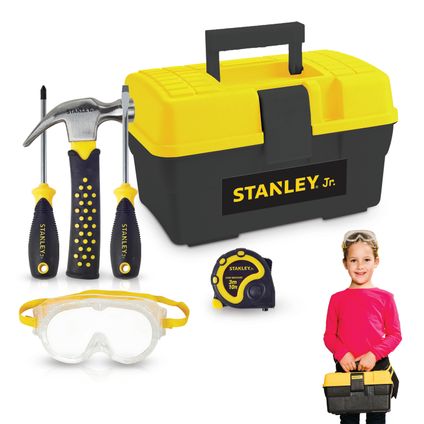 Stanley Junior gereedschapskoffer – 5 stuks