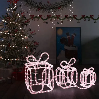 vidaXL Décoration de Noël avec 180 LED Intérieur et extérieur 2