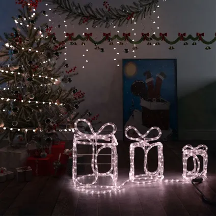 vidaXL Décoration de Noël avec 180 LED Intérieur et extérieur 3