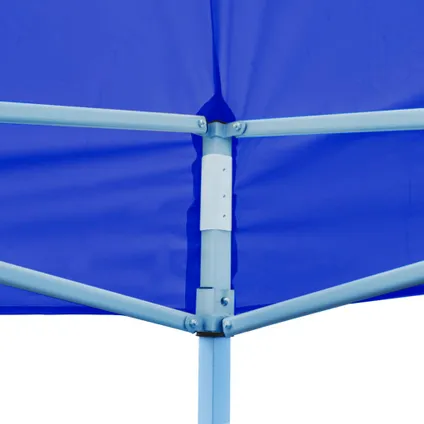 vidaXL Tente de réception pliable bleue 3 x 6 m 5
