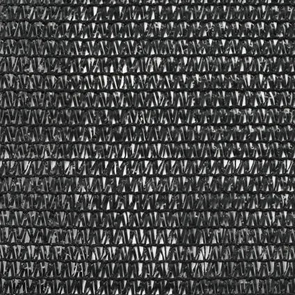 VidaXL tennisscherm 1,2x50m HDPE zwart 2