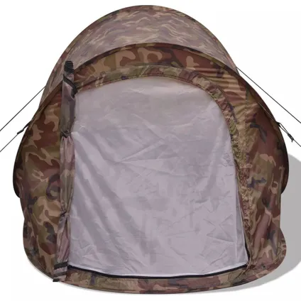 VidaXL tent pop-up 2-persoons camouflage 4