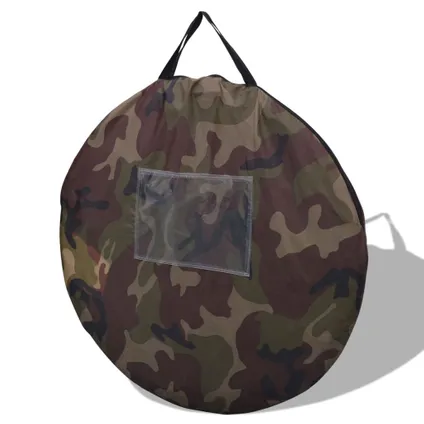 VidaXL tent pop-up 2-persoons camouflage 7