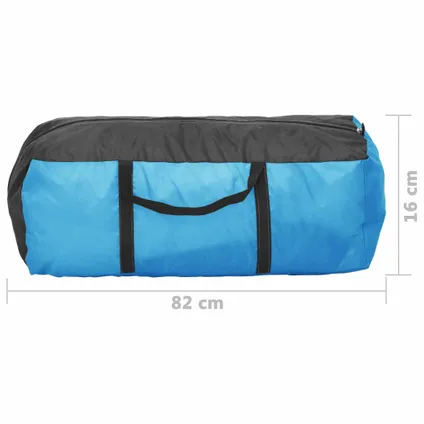 VidaXL tent pop-up 2-3 persoons 240x210x140 cm blauw 10