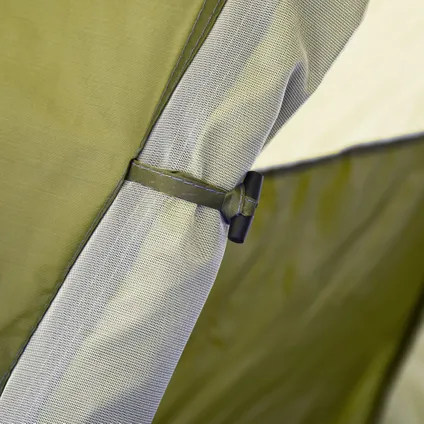 VidaXL tent pop-up 2-3 persoons 240x210x140 cm groen 2