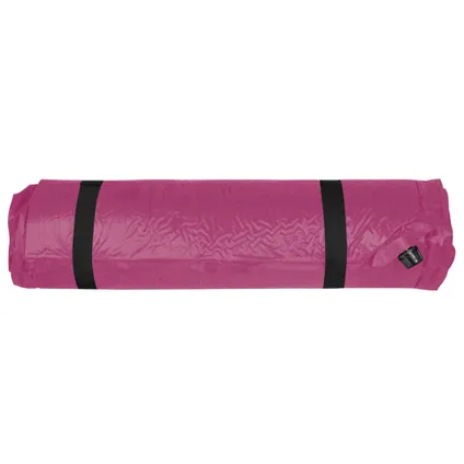 VidaXL luchtbed met kussen opblaasbaar 66x200cm roze 4
