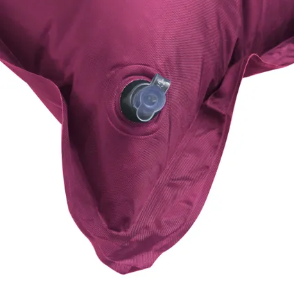 VidaXL luchtbed met kussen opblaasbaar 130x190cm roze 6