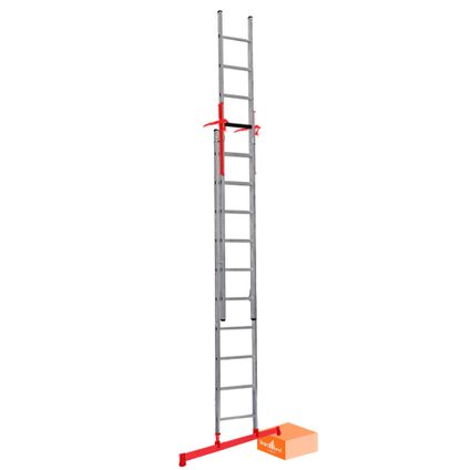 Smart Level Ladder professionele schuifladder 2x10-treeds