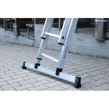 Smart Level Ladder professionele schuifladder 2x10-treeds 9