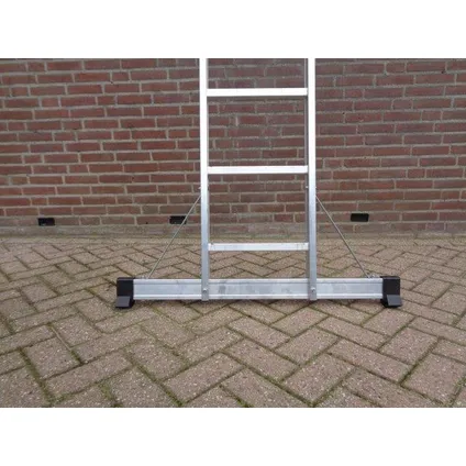 Smart Level Ladder professionele schuifladder 2-delig 2x10-treeds
 9
