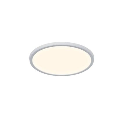 Plafonnier Nordlux Oja Smart Light blanc ⌀29,4cm 15W