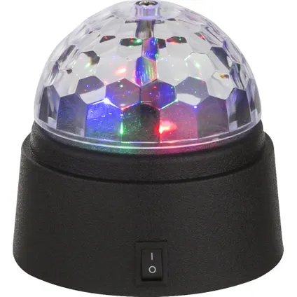 Globo tafellamp LED Disco zwart 0,06W