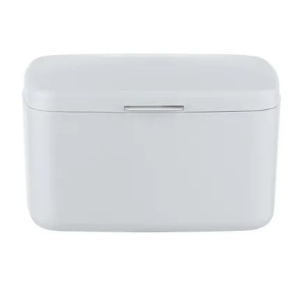 Boîte de rangement Wenko Barcelona pour salle de bain avec couvercle blanc plastique incassable 2