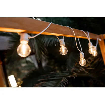 Guirlande lumineuse Newgarden Allegra solaire LED 8m blanc 5