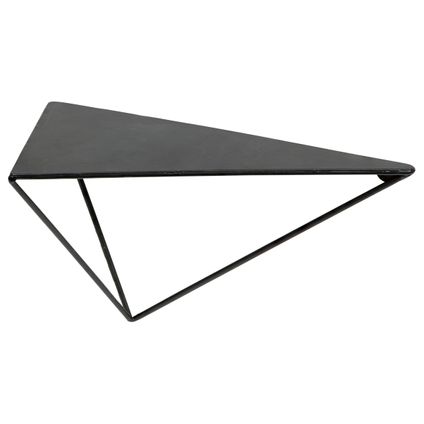 Duraline wandplank driehoek mat zwart 26x15x12,5cm