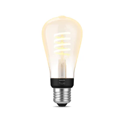 Philips Hue ledfilamentlamp edison ST64 E27 7W 8