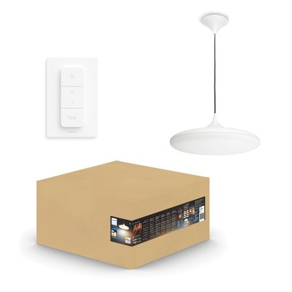 Philips Hue hanglamp Cher wit ⌀47,5cm 24W met Hue Dimmer switch