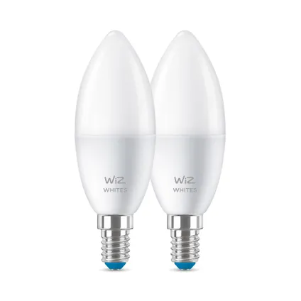 Ampoule LED intelligente bougie WiZ E14 2 pcs 4