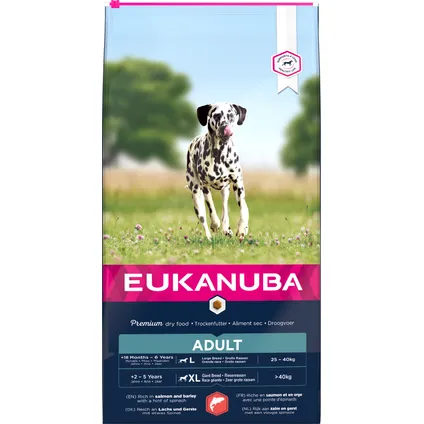 Eukanuba dog adult large salmon&barley 12kg 2