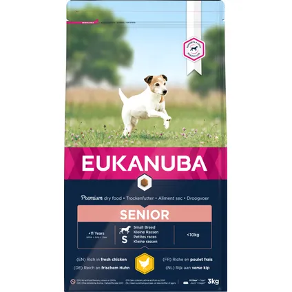 Eukanuba dog senior small 3kg 2