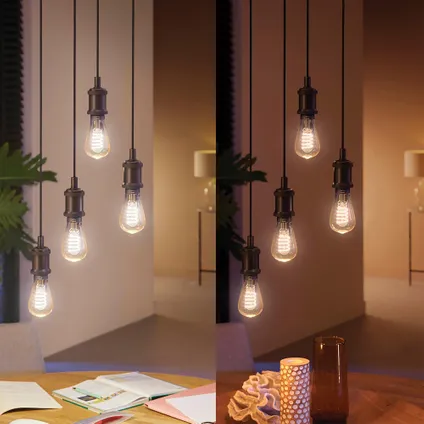 Ampoule LED à filament intelligente Philips Hue E27 7W 5