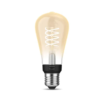 Ampoule LED à filament intelligente Philips Hue E27 7W 6