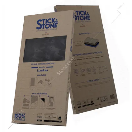 StoneLeaf wandpaneel Stick&Stone Londres 30x60cm 4